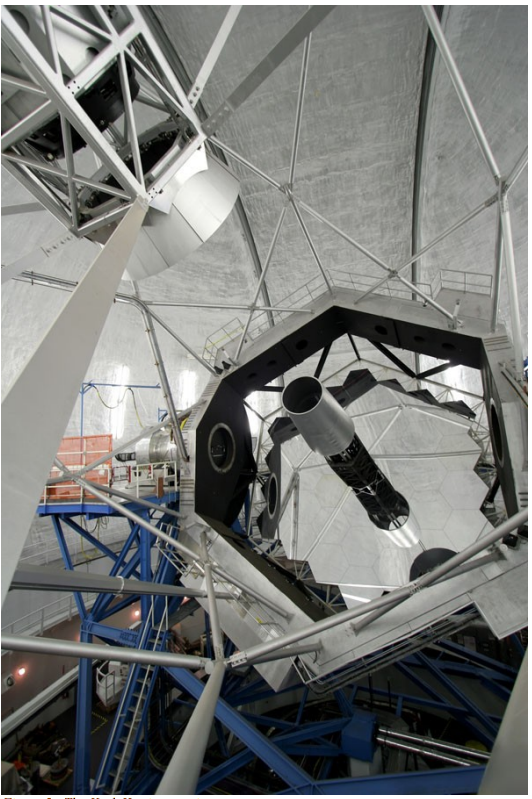 Figure 5: The Keck II primary mirror.